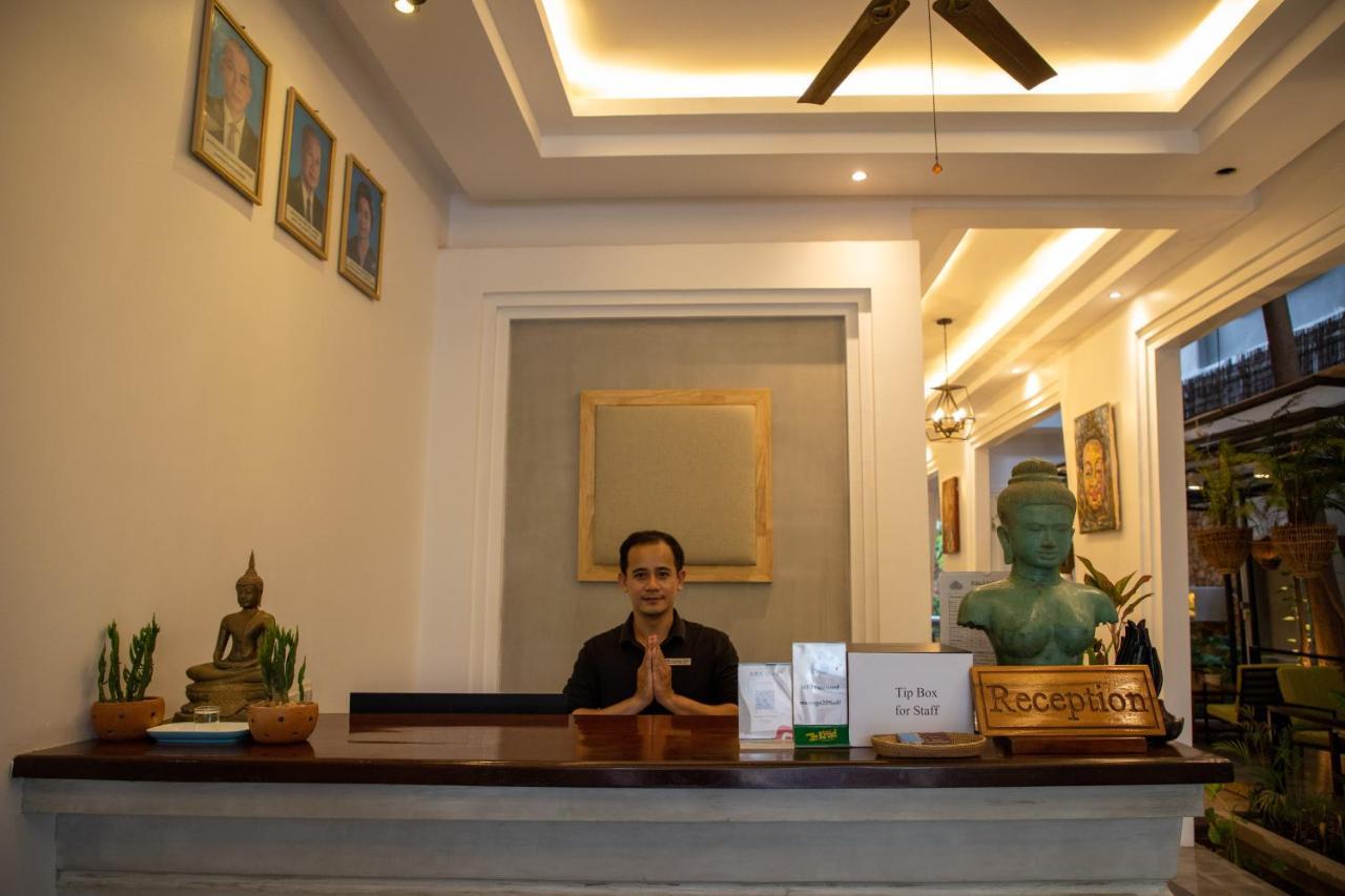 Hotel Boutique Indochine D'Angkor Siem Reap Esterno foto